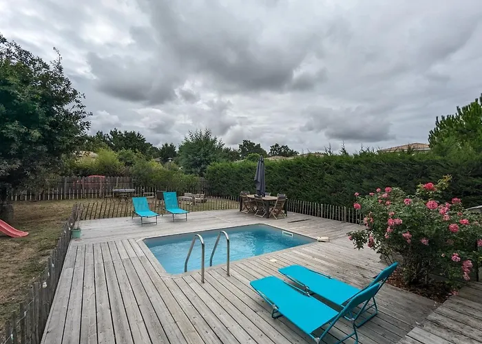 Maison Bois Chez M&d Villa Lège-Cap-Ferret